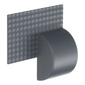 Ручка скоба AT 101.32.64 ATIPICA цвет серый длина 75 мм, крепление 32 мм