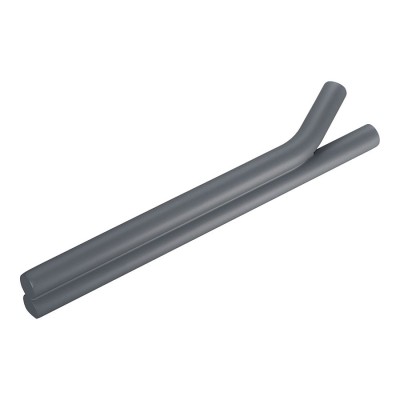 Ручка скоба AT 103.128.64 left ATIPICA цвет серый длина 180 мм, крепление 128 мм 