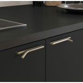 Ручка скоба AT 103.32.64 left ATIPICA цвет серый длина 70 мм, крепление 32 мм