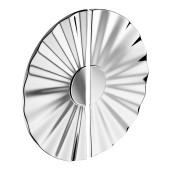 Ручка скоба CM0914-064/141 серия SOLE цвет глянцевый хром длина 150 мм, крепление 64 мм 