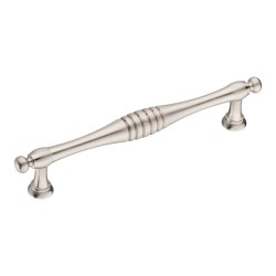 Ручка скоба DELTA-50-128 цвет сатинированный никель длина 155 мм, крепление 128 мм