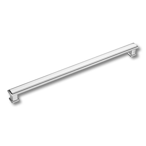 Ручка скоба 1104 320MP02 цвет глянцевый хром длина 340 мм, крепление 320 мм