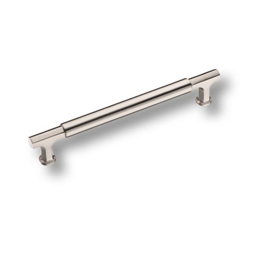 Ручка скоба 1126 160MP08 цвет сатинированный никель длина 189 мм, крепление 160 мм