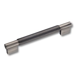 Ручка модерн скоба цилиндр 15.083.128.160.49 цвет черный никель длина 176 мм 
