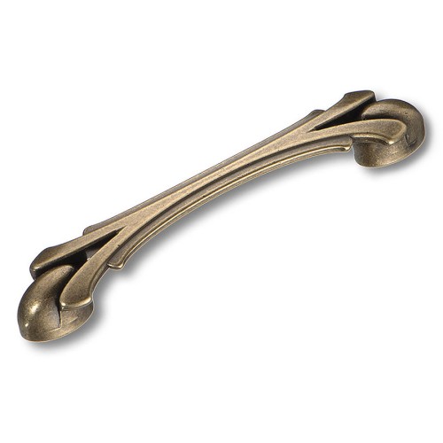 Ручка скоба 15.160.128.12 цвет античная бронза длина 175 мм, крепление 128 мм