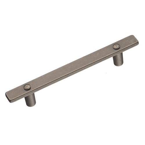 Ручка скоба 15.289 96 BU 38 цвет античное железо длина 138 мм, крепление 96 мм