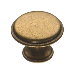 Ручка модерн кнопка 15.330.29.12 цвет античная бронза диаметр 29 мм
