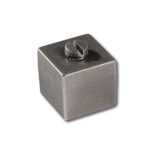 Ручка кнопка квадратная 15.358.00.38 цвет античное железо ширина 25 мм Ручка кнопка квадратная 15.358.00.38 цвет античное железо ширина 25 мм