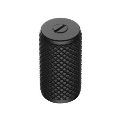 Ручка модерн кнопка цилиндр 15.386.30.09 цвет черный 16 / 30 мм 