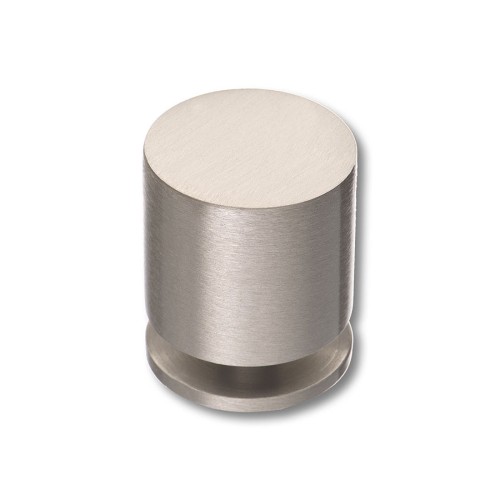 Ручка кнопка цилиндр 1956 0026 NB цвет матовый никель диаметр 26 мм 