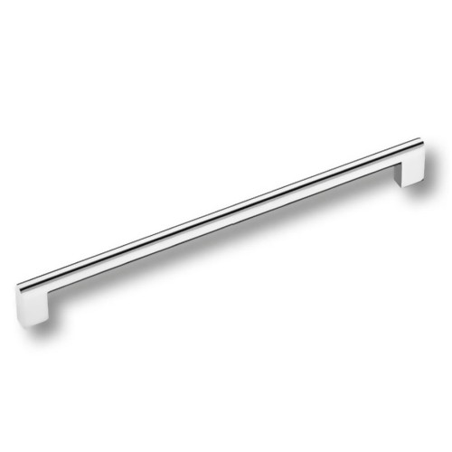 Ручка скоба 204224MP02 цвет глянцевый хром длина 241 мм, крепление 224 мм