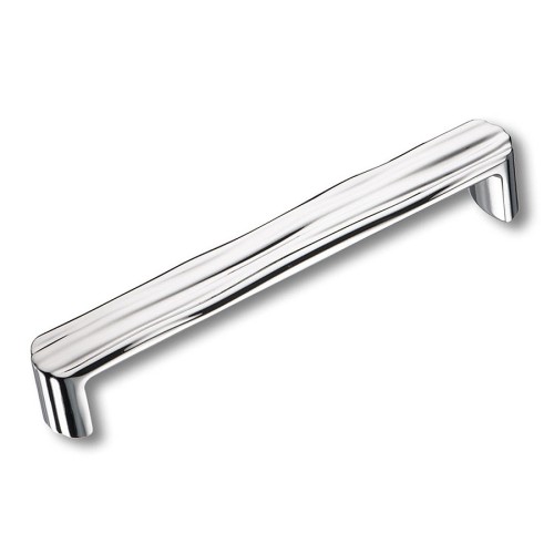 Ручка скоба 252160MP02 цвет глянцевый хром длина 173 мм, крепление 160 мм