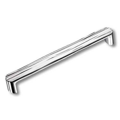 Ручка скоба 252192MP02 цвет глянцевый хром длина 206 мм, крепление 192 мм