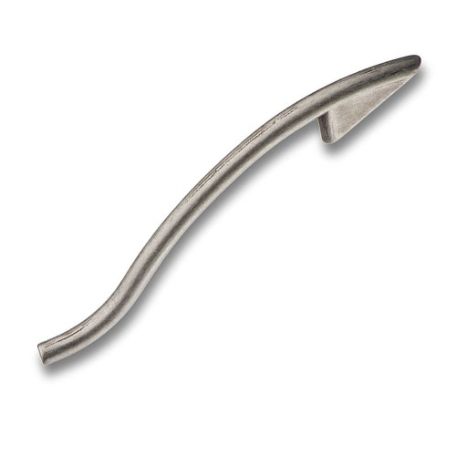 Ручка скоба 30210-33 цвет античное серебро длина 131 мм, крепление 96 мм