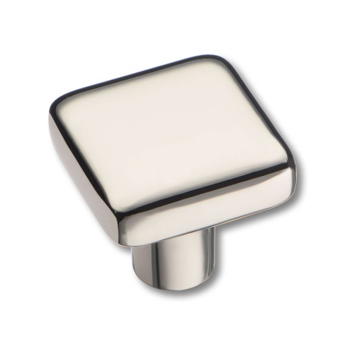 Ручка кнопка 3320 0008 PN цвет полированный никель ширина 29 мм