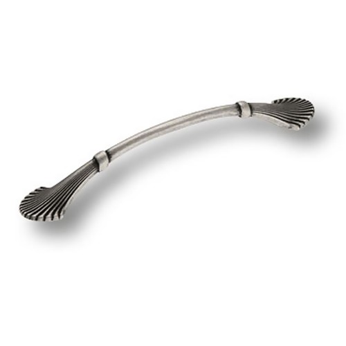 Ручка скоба 352128MP14 цвет античное серебро длина 172 мм, крепление 128 мм