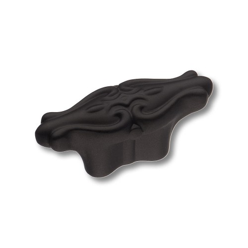 Ручка кнопка 353016MP24 цвет черный матовый длина 51 мм, крепление 16 мм