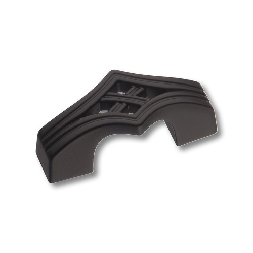 Ручка кнопка-скоба 360032MP24 цвет черный матовый длина 50 мм, крепление 32 мм