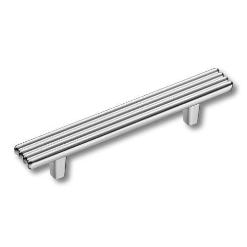 Ручка скоба 372096MP02 цвет глянцевый хром длина 147 мм, крепление 96 мм