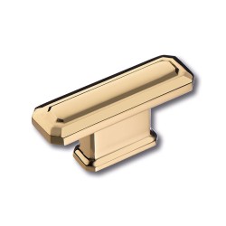 Ручка модерн кнопка 4101 016MP11 цвет глянцевое золото ширина 59 мм 