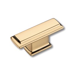 Ручка модерн кнопка 4104 016MP11 цвет глянцевое золото ширина 61 мм