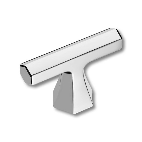Ручка кнопка 4108 001MP02 цвет глянцевый хром ширина 50 мм 