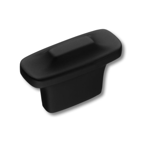 Ручка кнопка 4111 016MP24 цвет черный матовый ширина 40 мм 