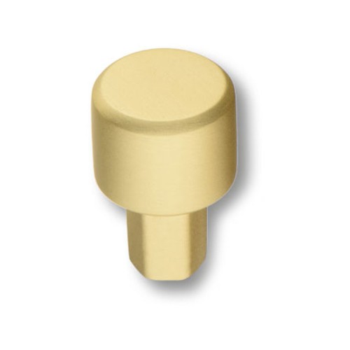 Ручка кнопка 4126 001MP35 цвет матовая латунь диаметр 20 мм 