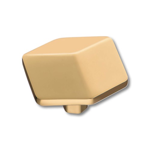 Ручка кнопка 4129 001MP11 цвет глянцевое золото ширина 45 мм 