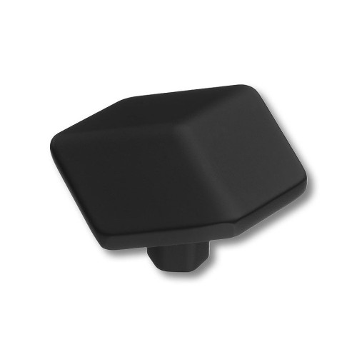 Ручка кнопка 4129 001MP24 цвет черный матовый ширина 45 мм 