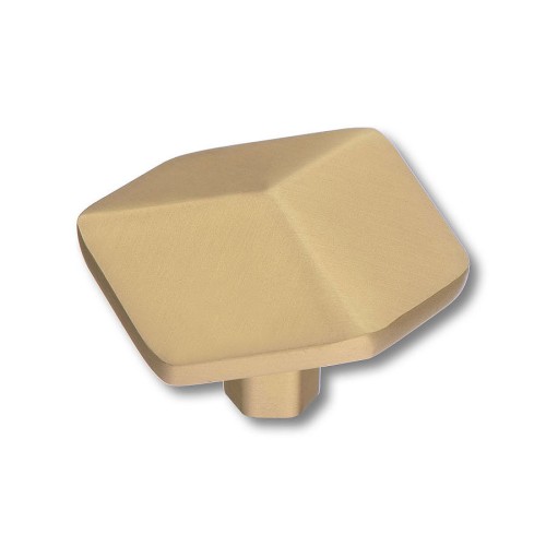 Ручка кнопка 4129 001MP35 цвет матовая латунь ширина 45 мм