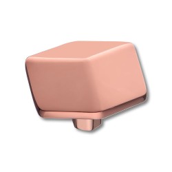 Ручка модерн кнопка 4129 001MP51 цвет розовый ширина 45 мм 