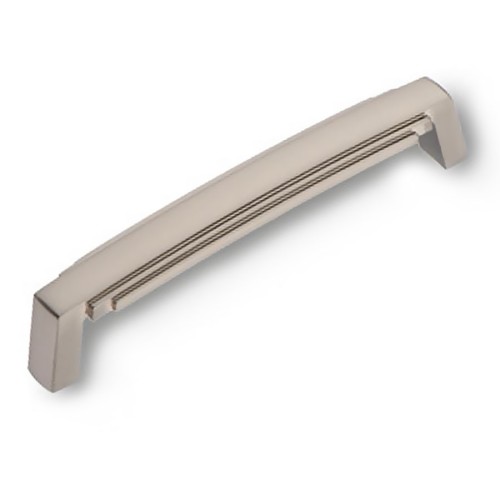 Ручка скоба 4215 0128 NB цвет брашированный никель длина 138 мм, крепление 128 мм