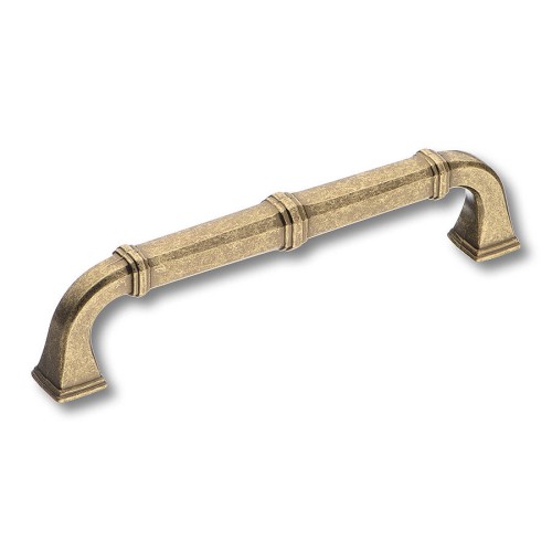 Ручка скоба 4224 0128 AVM цвет античная бронза длина 144 мм, крепление 128 мм