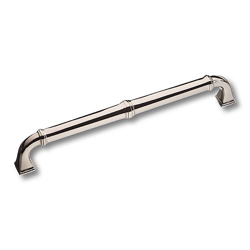 Ручка скоба 4224 0192 PN цвет полированный глянцевый никель длина 208 мм, крепление 192 мм