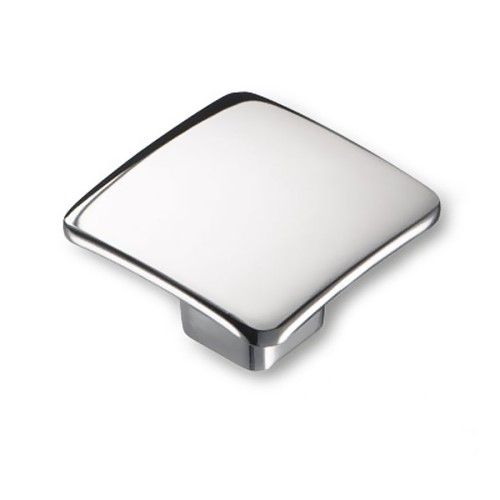 Ручка кнопка 436025MP02 цвет глянцевый хром ширина 44 мм