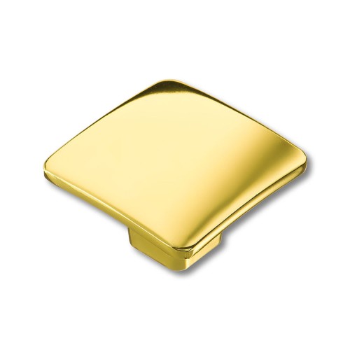 Ручка кнопка 436025MP11 цвет глянцевое золото ширина 44 мм 