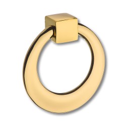 Ручка модерн кольцо 4625 0060 GL-GL цвет глянцевое золото диаметр 60 мм