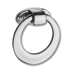 Ручка модерн кольцо 4626 0060 CR-CR цвет глянцевый хром диаметр 60 мм