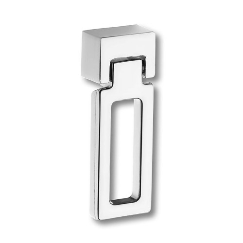 Ручка кольцо 4634 0024 CR-CR цвет глянцевый хром длина 71 мм 