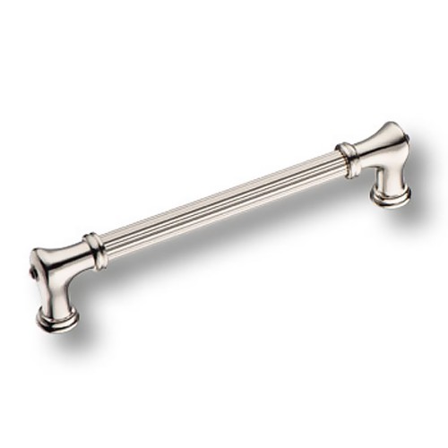 Ручка скоба 4640 0160 PN-PN цвет полированный никель длина 181 мм, крепление 160 мм