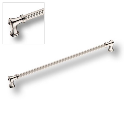 Ручка скоба 4640 0352 PN-PN цвет полированный никель длина 373 мм, крепление 352 мм