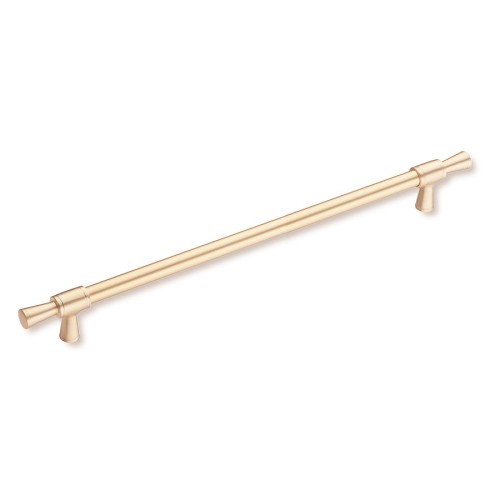 Ручка рейлинг 4690 0320 BB-BB цвет матовая латунь длина 391 мм, крепление 320 мм 