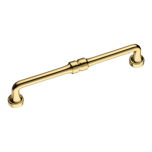 Ручка скоба 551-160-Gold цвет глянцевое золото длина 178 мм, крепление 160 мм