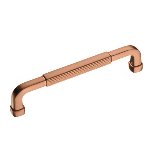 Ручка скоба 552-128-Copper цвет медный длина 141 мм, крепление 128 мм