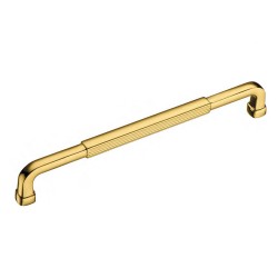 Ручка модерн скоба 552-192-Gold цвет глянцевое золото длина 205 мм
