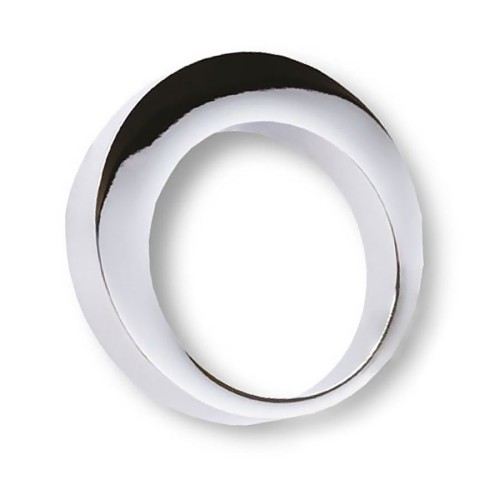 Ручка кольцо 6530 0040 CR цвет глянцевый хром диаметр 40 мм, крепление 16 мм