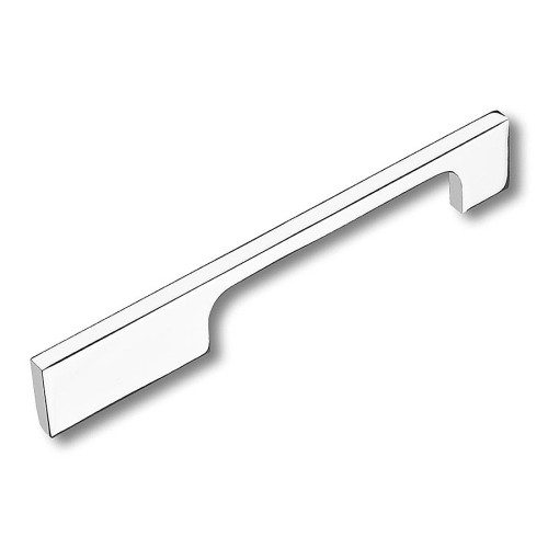 Ручка скоба 6650 0128 CR цвет глянцевый хром длина 180 мм, крепление 128 мм