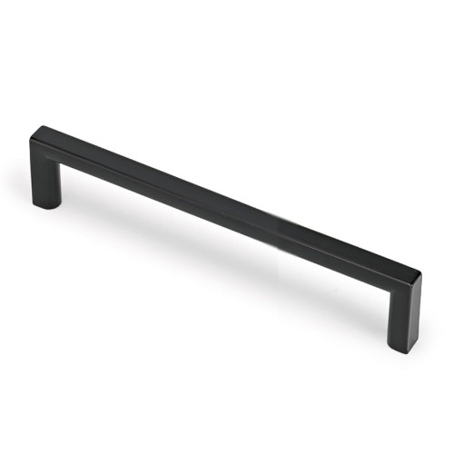 Ручка скоба 6765-032 цвет черный матовый длина 136 мм, крепление 128 мм 