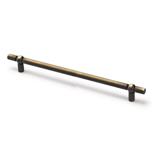 Ручка скоба 6861-831 цвет античная бронза длина 238 мм, крепление 192 мм